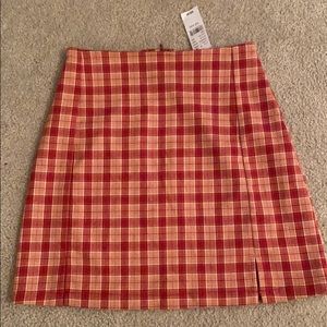 Plaid Brandy Melville skirt!! Never worn